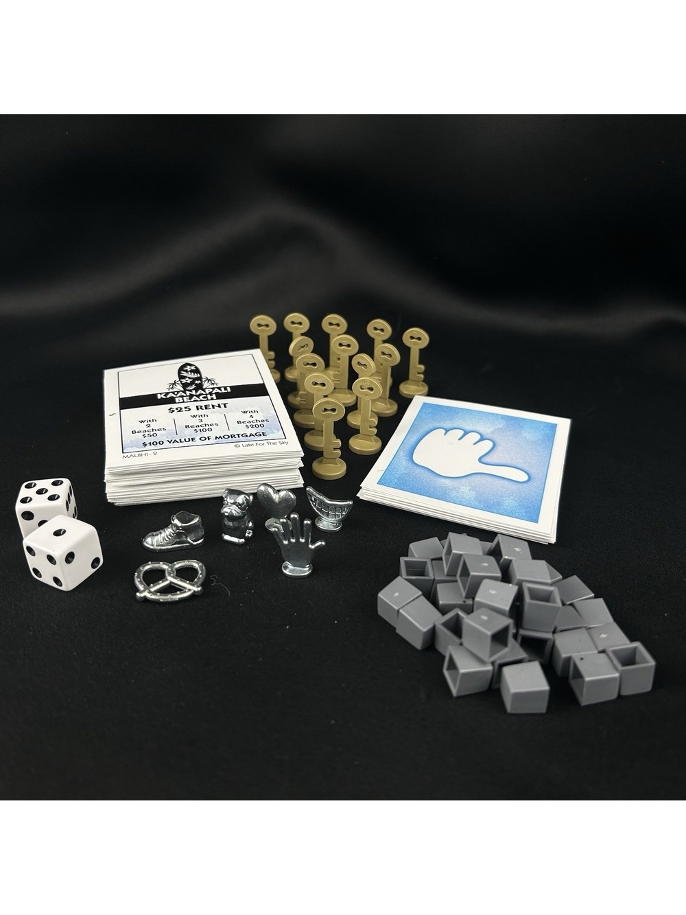Maui Opoly Hawaii Monopoly Board Game Maui Edition Replacement Pieces